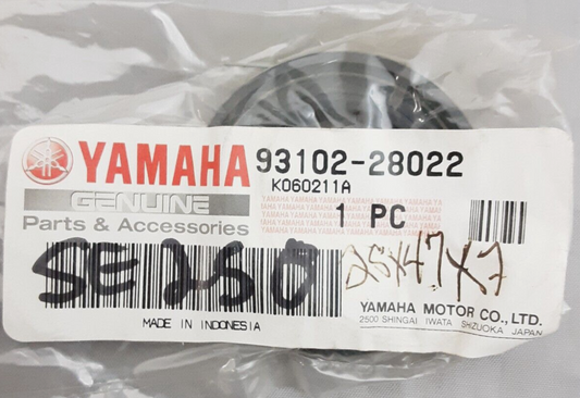 NEW GENUINE YAMAHA 93102-28022-00 OIL SEAL, SD-TYPE Big Wheel BW200 1984-2021