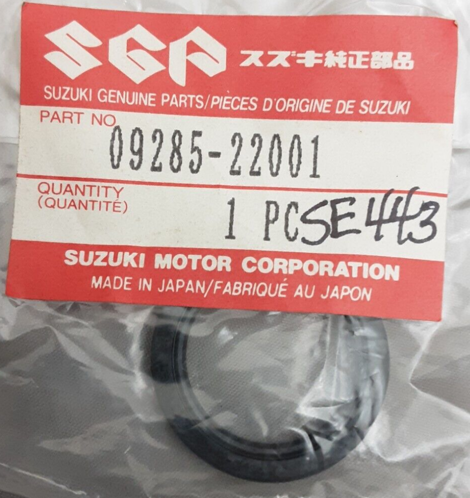 QTY2 NEW GENUINE SUZUKI 09285-22001 OIL SEAL QUADRUNNER LT300 LT160 RMX250 87-21
