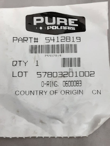 NEW GENUINE VICTORY 5412819 O-RING, 0600083 HAMMER KINGPIN VEGAS JACKPOT 05-10