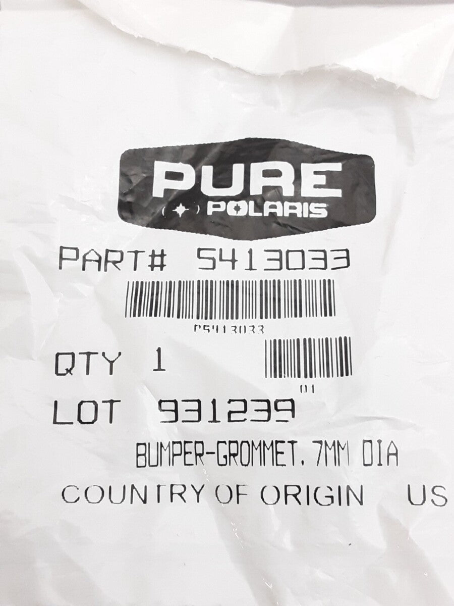 NEW GENUINE VICTORY 5413033 BUMPER-GROMMET,7MM DIA VISION ALL OPTIONS 08-04
