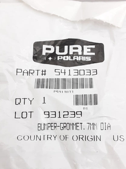 NEW GENUINE VICTORY 5413033 BUMPER-GROMMET,7MM DIA VISION ALL OPTIONS 08-04