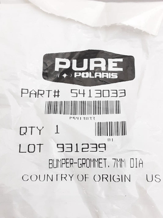 NEW GENUINE VICTORY 5413033 BUMPER-GROMMET,7MM DIA VISION ALL OPTIONS 08-04