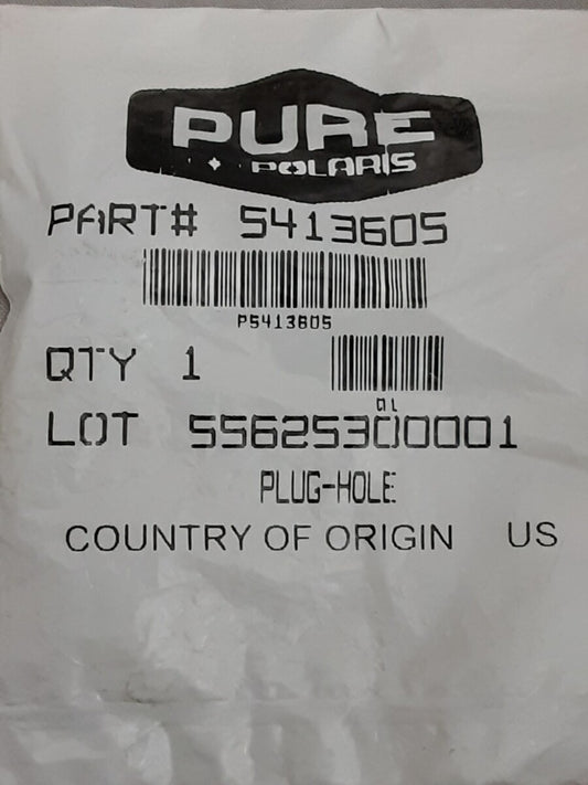 NEW GENUINE VICTORY 5413605 PLUG-HOLE VISION ALL OPTIONS 2009-2014