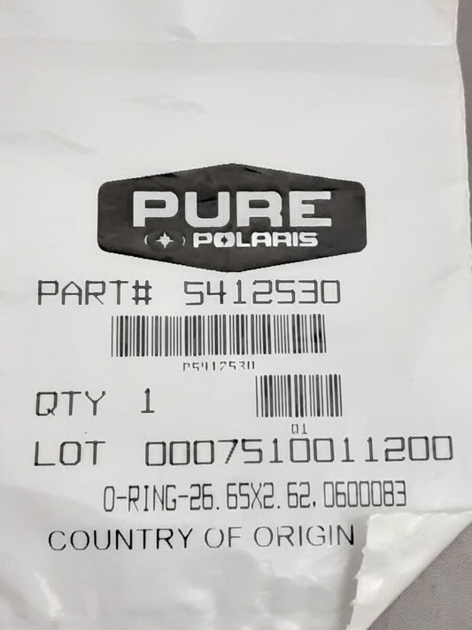 NEW GENUINE POLARIS 5412530 O-RING Sportsman RZR Scrambler Ranger Victory Vegas