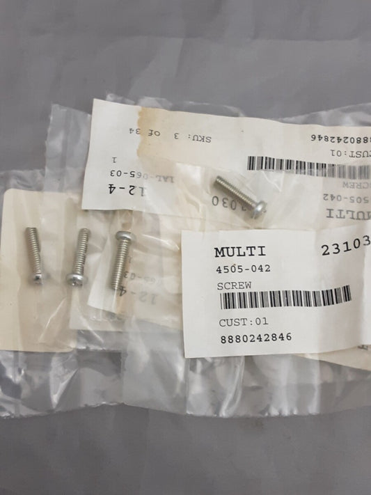 NEW GENUINE ARCTIC CAT 4505-042 QTY4 CARB. SCREW BEARCAT 1996