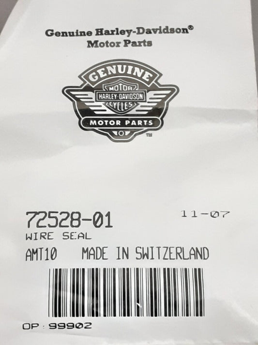 NEW GENUINE HARLEY DAVIDSON 72528-01 QTY 10 WIRE SEALS