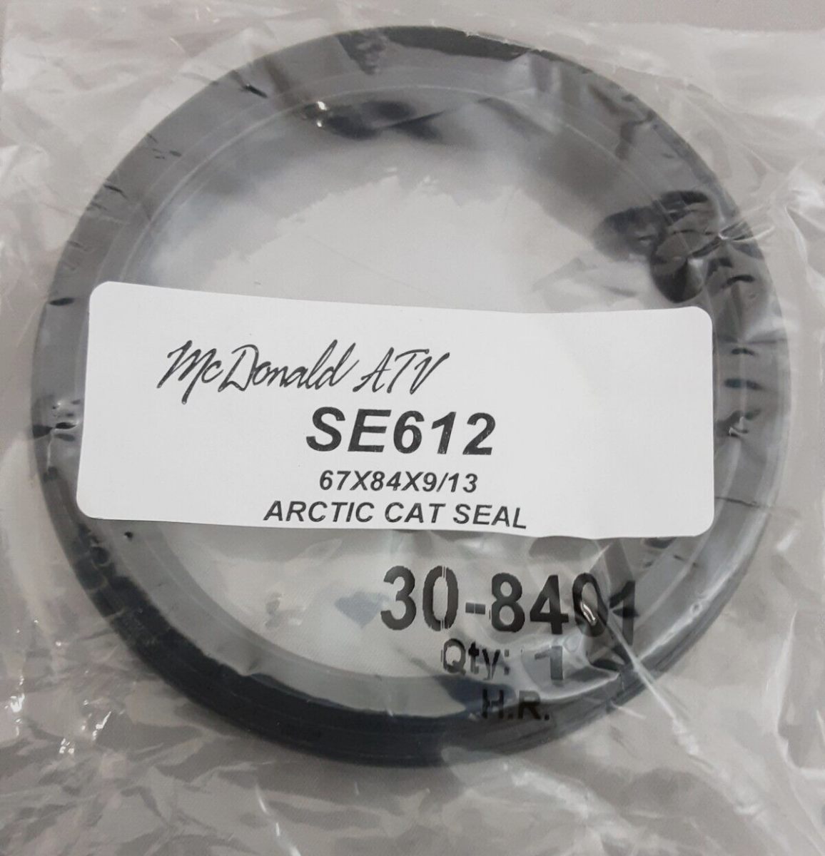 NEW GENUINE MCDONALD ATV SE612 SEAL (67X84X9/13)