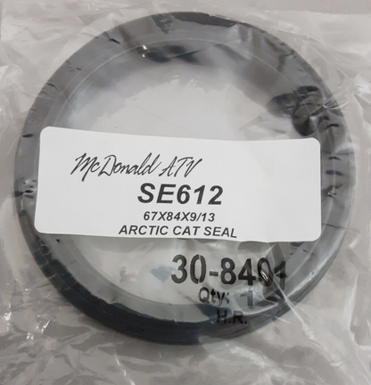 NEW GENUINE MCDONALD ATV SE612 SEAL (67X84X9/13)