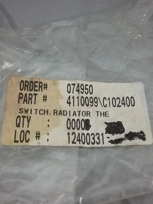 NEW POLARIS 4110099 SWITCH,RADIATOR THERMO. TRAIL BOSS BIG BOSS SPORTSMAN 90-95