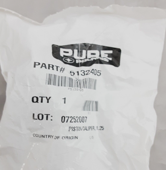 NEW GENUINE POLARIS 5132405 PISTON-CALIPER, 1.25 RANGER Sportsman Hawkeye 99-21