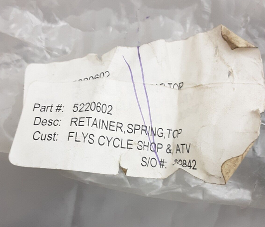 NEW POLARIS 5220602 RETAINER,SPRING,TOP Scrambler Trail Boss Cyclone Big Boss