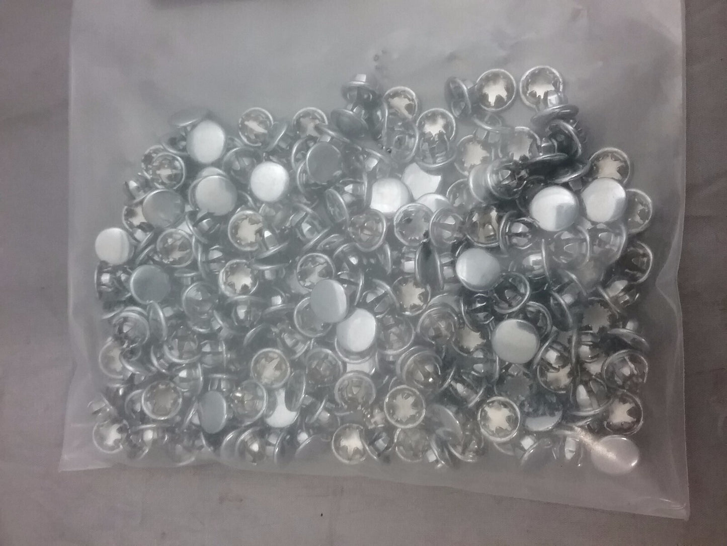 NEW ALLEN BOLT HOLE PLUGS 1/4-5/16 Chrome QTY 240