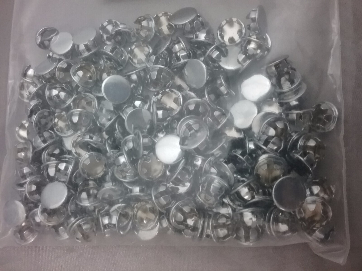 NEW ALLEN BOLT HOLE PLUGS 7/16-1/2 Chrome QTY 180