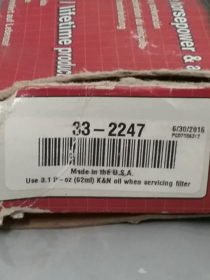 NEW K&N 33-2247 Performance Cabin Filter WASHABLE, REUSEABLE Ram 1500 02-22