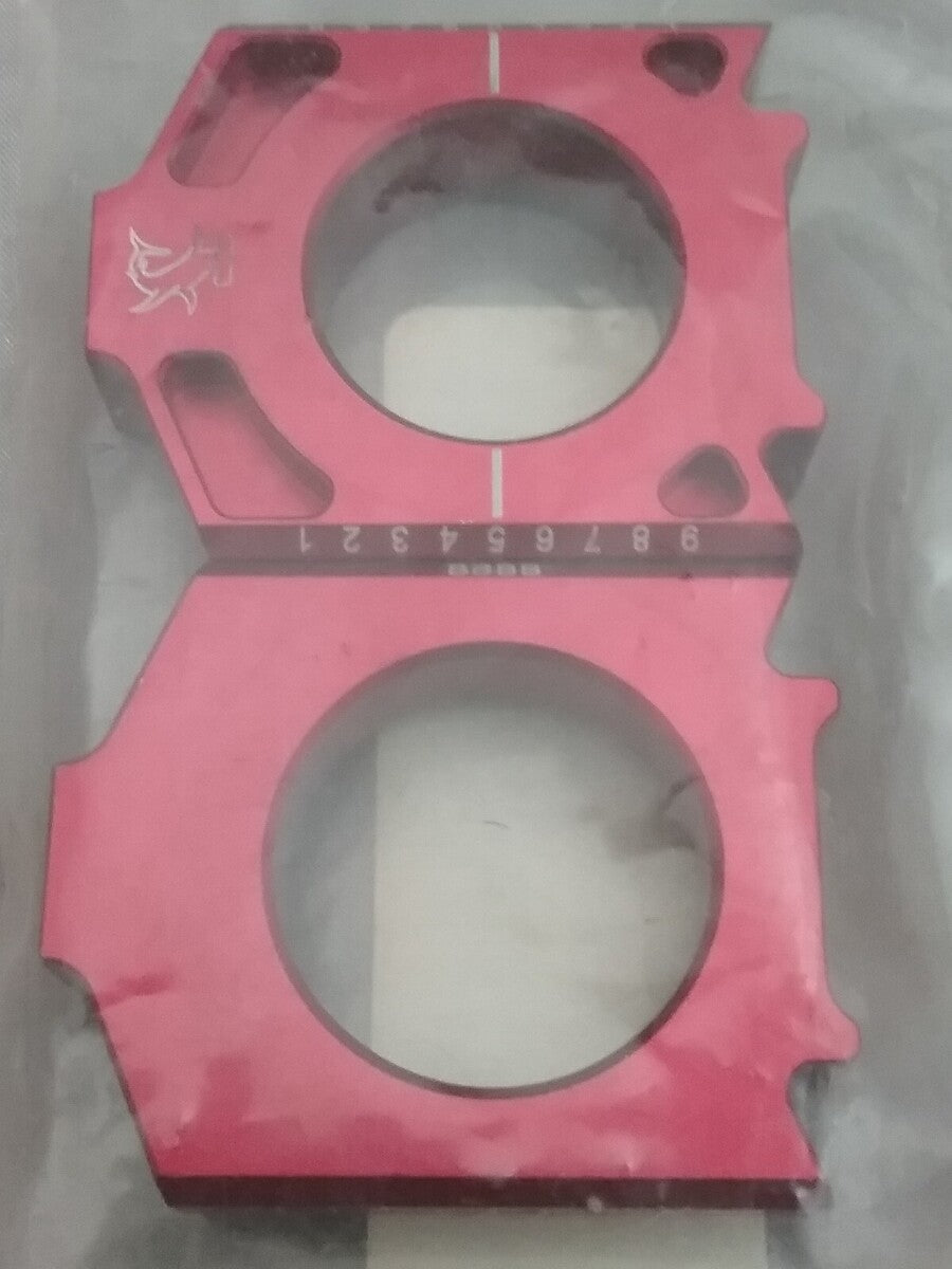 NEW GENUINE HammerHead 1231-0389 Axle Block Honda CR/CRF 02-08 RED