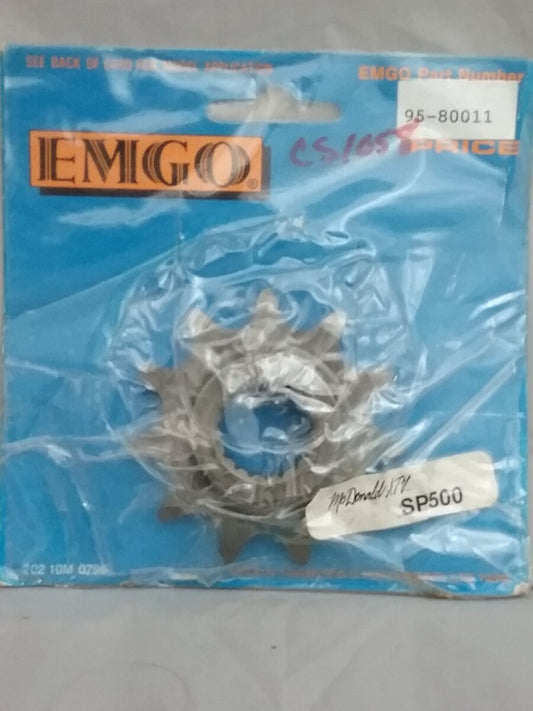 NEW EMGO 95-80011 SPKT, 11T POLARIS 3221049 Scrambler Trail Boss Cyclone 86-13