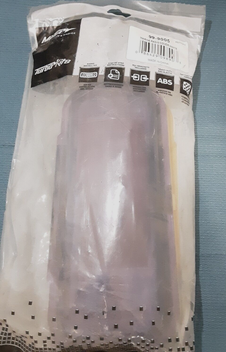 NEW METRA 99-9005 WHITE WATER-RESISTANT RADIO COVER