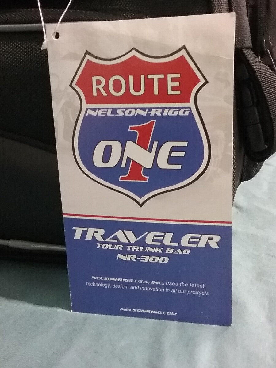 NEW NELSON-RIGG NR-300 ROUTE 1 TRAVELER TOUR TRUNK RACK BAG