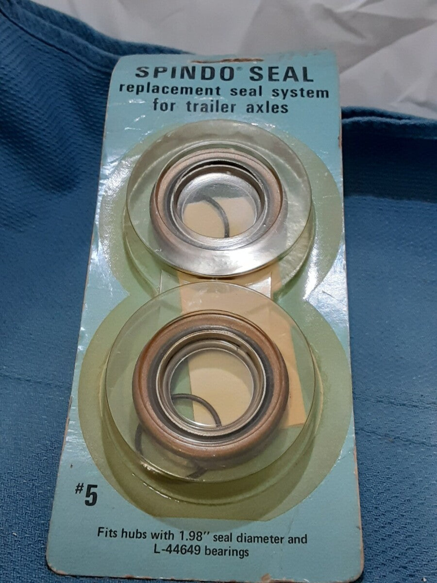 NEW SPINDO SEAL L-44649 REPLACEMENT SEAL SYSTEM FOR TRAILER AXLES