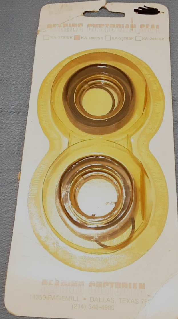 NEW BEARING CUSTODIAN KA-1980SK SEAL KIT