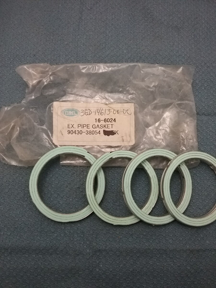 NEW K&L 16-6024 QTY4 GASKET, EXHAUST PIPE YAMAHA V Max VMX1200 Big Bear YFM350