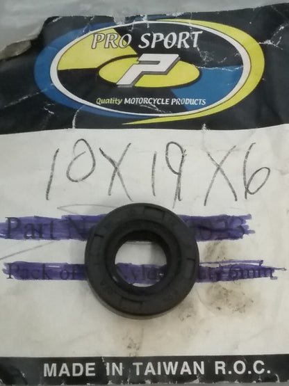 NEW PRO SPORT 10X19X6 DOUBLE LIP METRIC OIL / DUST SEAL