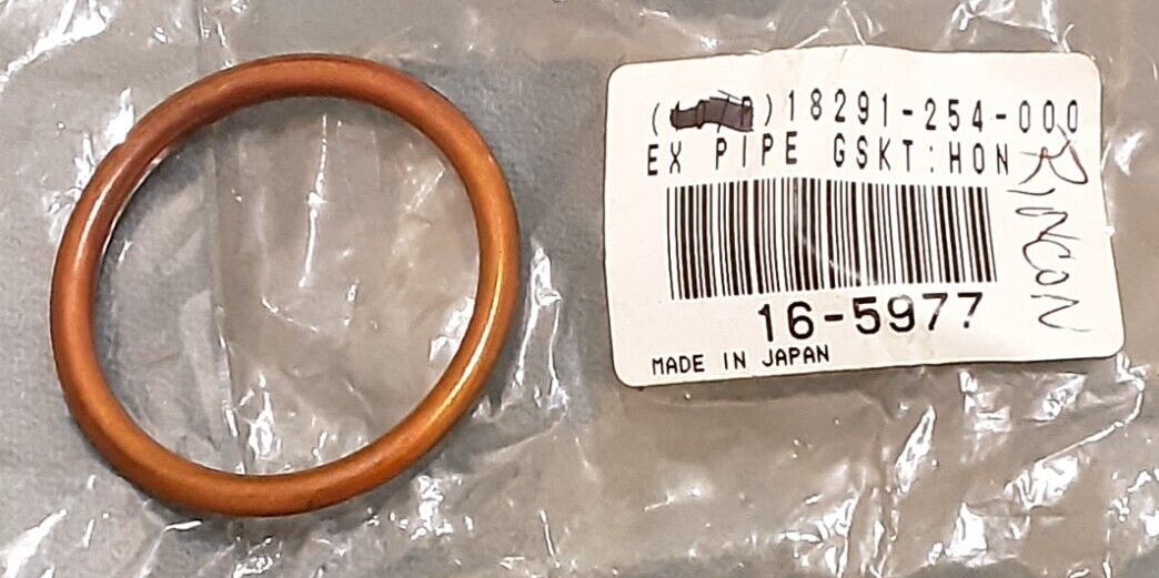 NEW K&L 16-5977 QTY2 GASKET, EX. PIPE HONDA FOUR K, CUSTOM, SUPER SPORT CB750