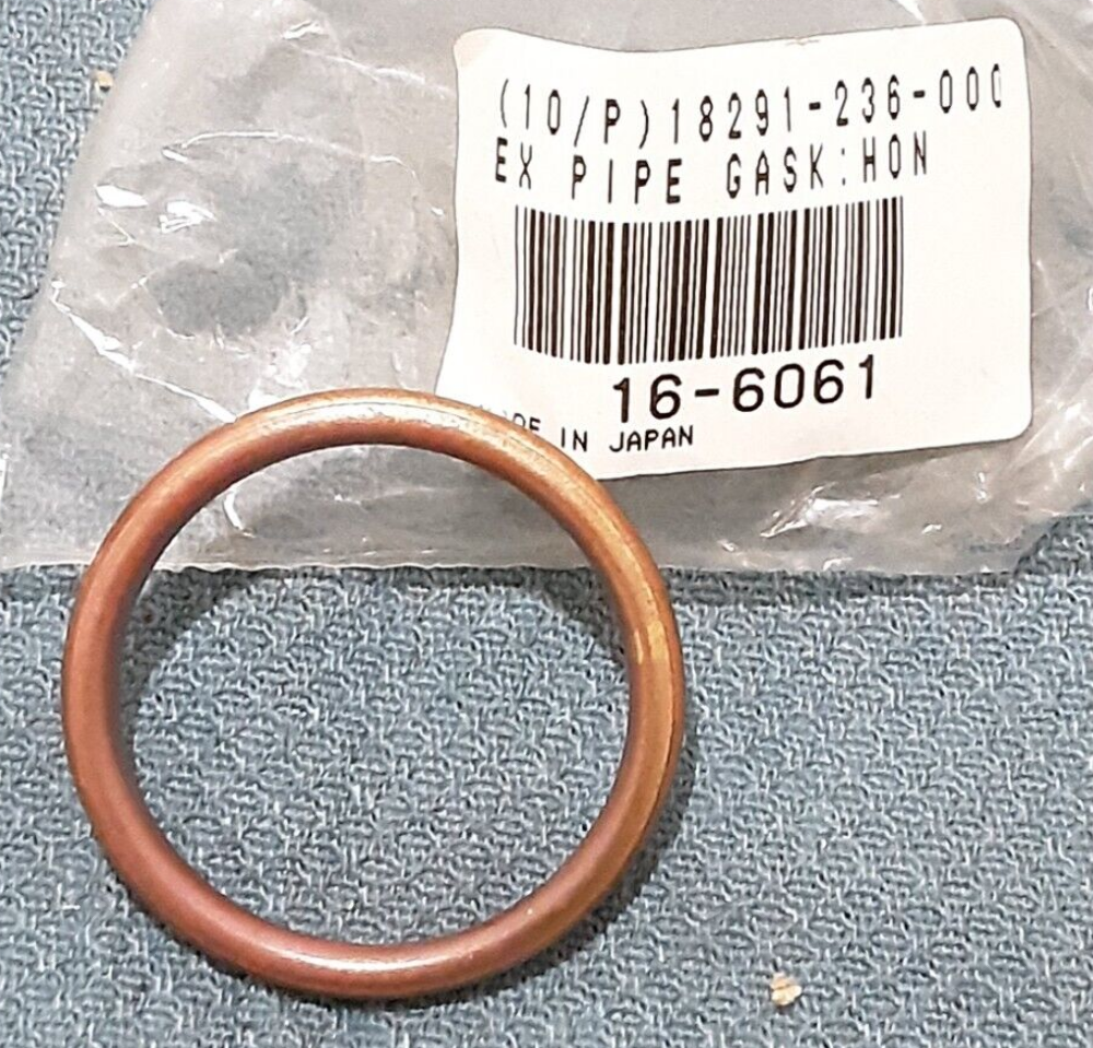 NEW K&L 16-6061  QTY4 GASKET, EX. PIPE HONDA CUSTOM CB650 SUPER SPORT CBX 79-17