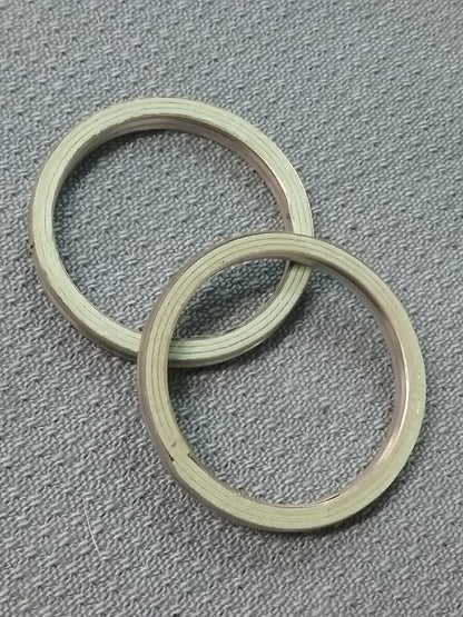 NEW K&L 16-6025 QTY2 GASKET,EXST PIPE YAMAHA Tri-Moto Yamahauler YTM200 YTM225