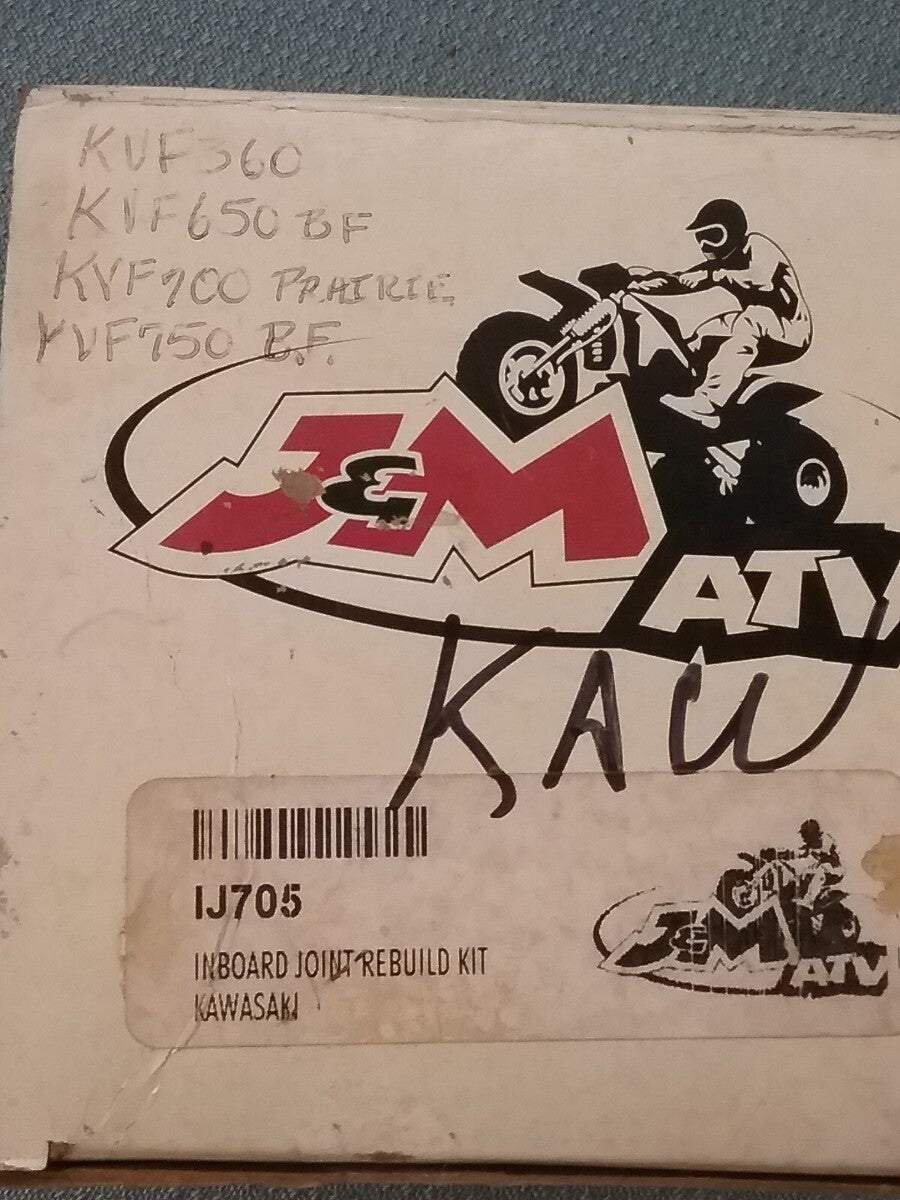 NEW WIDE OPEN IJ705 INBOARD JOINT REBUILD KIT KAWASAKI KVF360 KVF650 KVF200