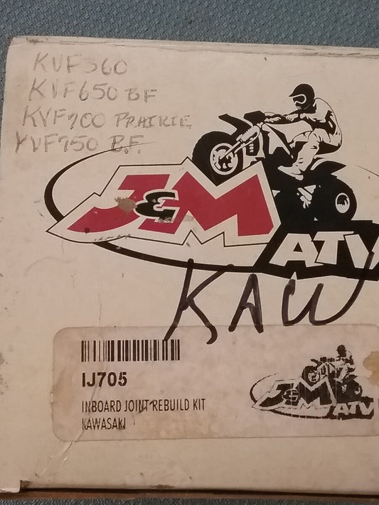 NEW WIDE OPEN IJ705 INBOARD JOINT REBUILD KIT KAWASAKI KVF360 KVF650 KVF200