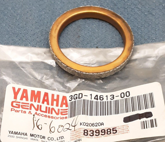NEW GENUINE YAMAHA 3GD-14613-00 GASKET, EXHAUST PIPE V Max VMX1200 84-21