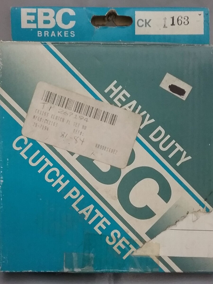 NEW EBC CK1163 CLUTCH PLATE SET Honda Elsinore ATC250R CR250R 78-84