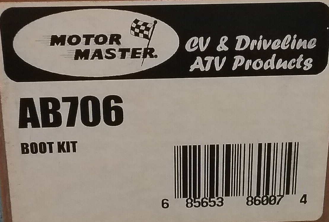 NEW MOTOR MASTER AB706 CV BOOT KIT KAWASAKI BRUTE FORCE 650 750
