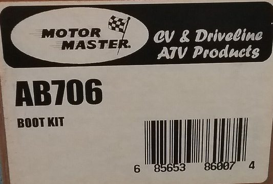 NEW MOTOR MASTER AB706 CV BOOT KIT KAWASAKI BRUTE FORCE 650 750