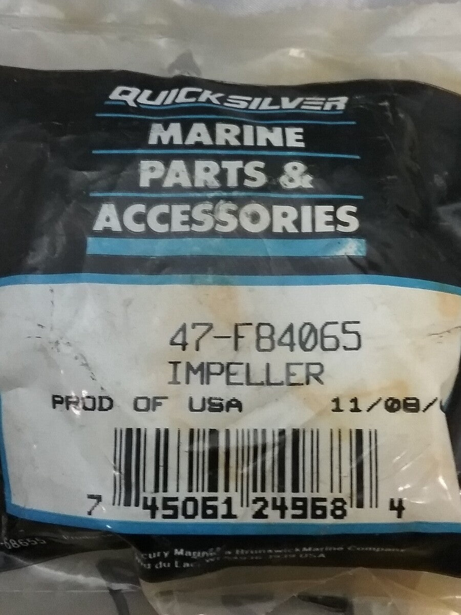 NEW GENUINE QUICKSILVER 47-F84065 IMPELLER Chrysler Outboard 70HP 75HP 1979-1980