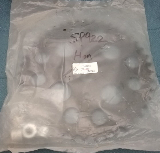 NEW ARMOR TECH AT-03252 REAR STEEL SPROCKET BLACK SP922 43T HONDA