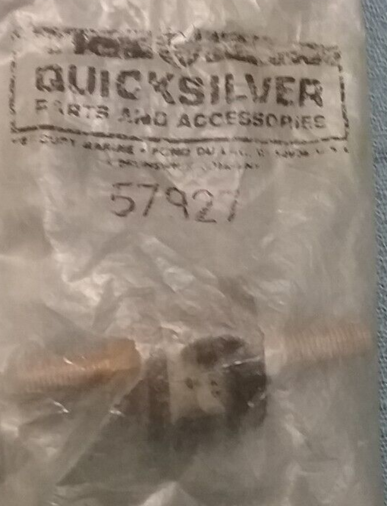 NEW QUICKSILVER 57927 RUBBER MOTOR MOUNT MERCURY OUTBOARD