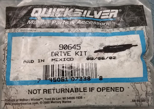 NEW QUICKSILVER 90645 DRIVE KIT Mercury Sportjet Jet Drive 175HP Outboard 140HP