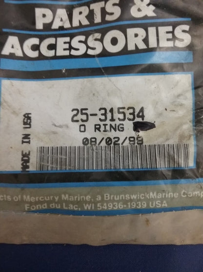 NEW QUICKSILVER 2531534 LOWER UNIT O RING MERCRUISER