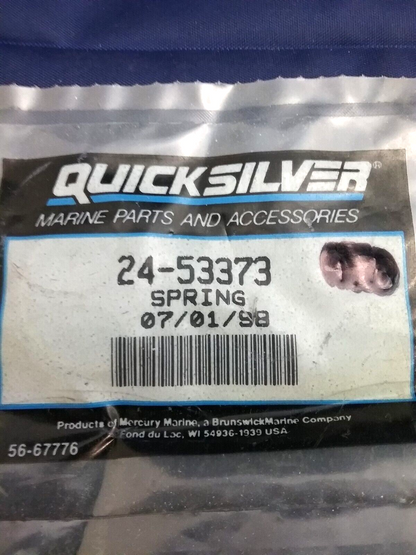 NEW QUICKSILVER 24-53373 SPRING PROPELLER SHAFT MERCURY OUTBOPARD 20HP 200HP