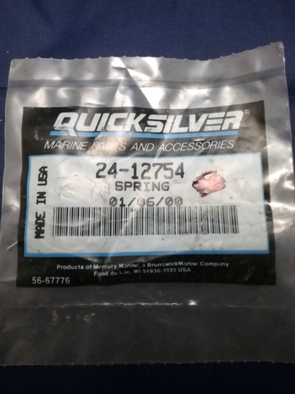 NEW QUICKSILVER 24-12754 SPRING TRIM MERCURY, MERCRUISER 8 9.9 13.5 15HP