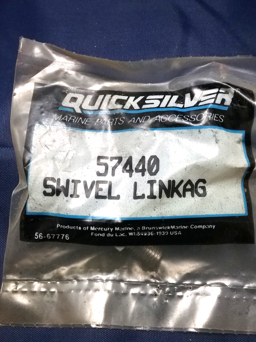 NEW QUICKSILVER 57440 SWIVEL LINKAGE, THROTTLE MERCURY OUTBOARD 40 45 50HP
