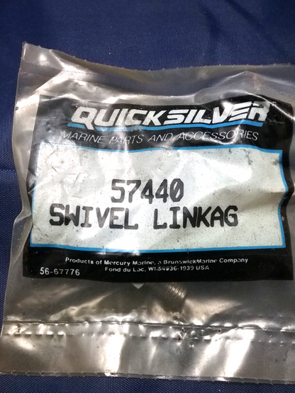 NEW QUICKSILVER 57440 SWIVEL LINKAGE, THROTTLE MERCURY OUTBOARD 40 45 50HP