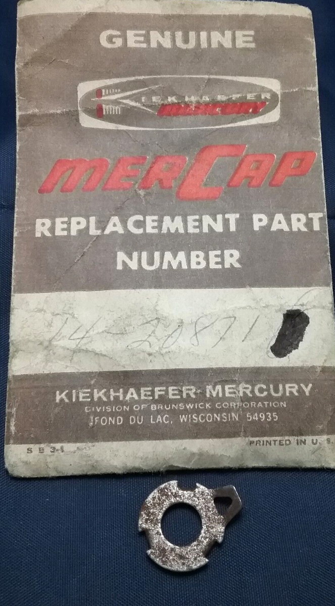 NEW GENUINE MERCURY 14-20871 TAB WASHER MERCURY PINION GEAR WASHER