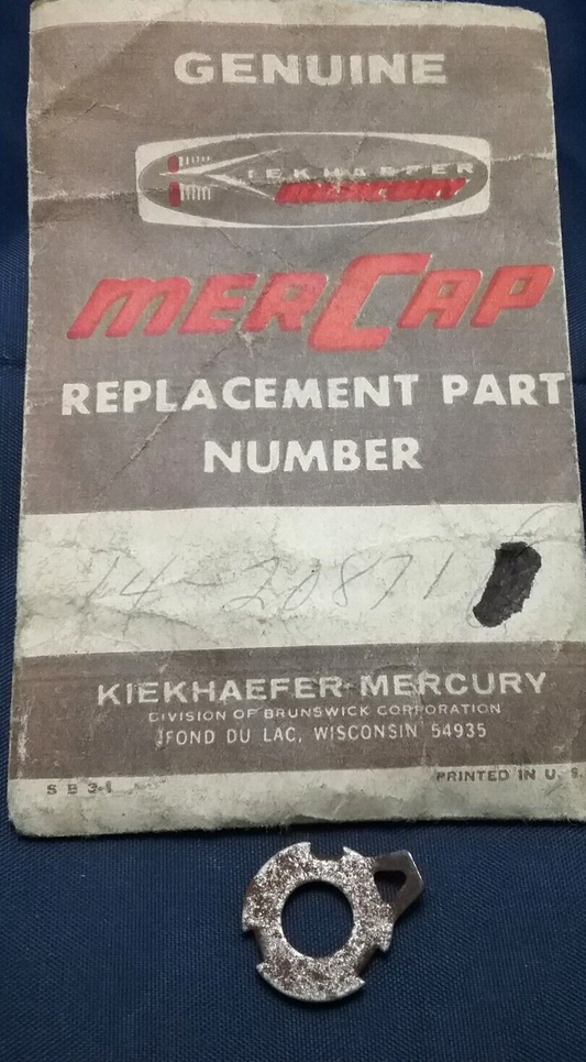 NEW GENUINE MERCURY 14-20871 TAB WASHER MERCURY PINION GEAR WASHER