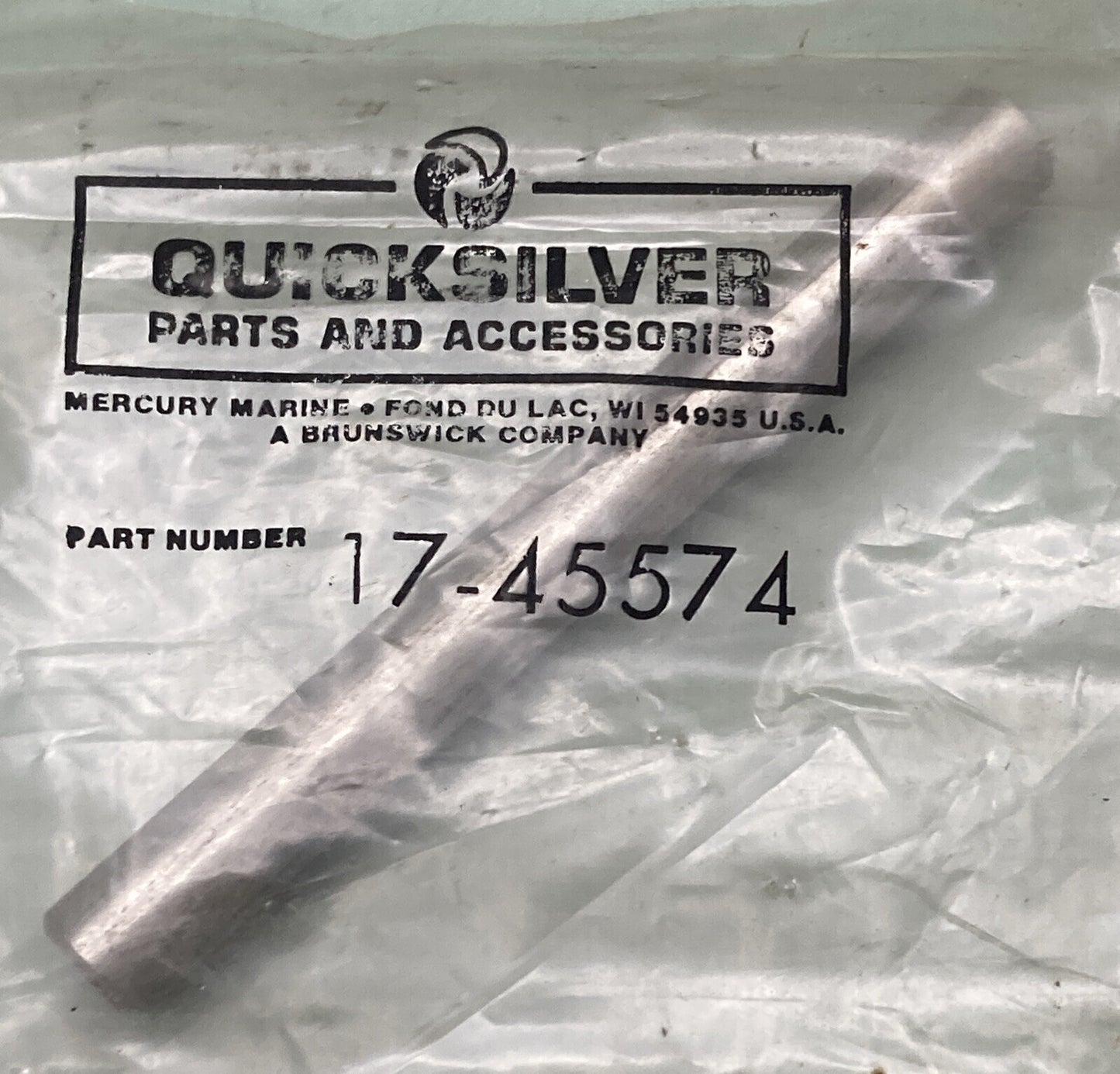 NEW GENUINE MERCURY 17-45574 PIVOT PIN MERCURY 20 200HP