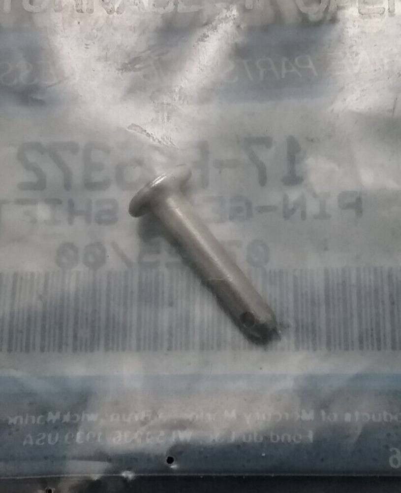 NEW QUICKSILVER 17-F85372 SHIFT PIN, FORCE OUTBOARD 40 50 60 70 75 80HP