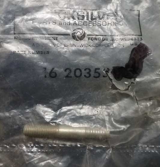 NEW QUICKSILVER 16-20353 STUD .25X1.75 MERCURY OUTBOARD 200 225 250HP