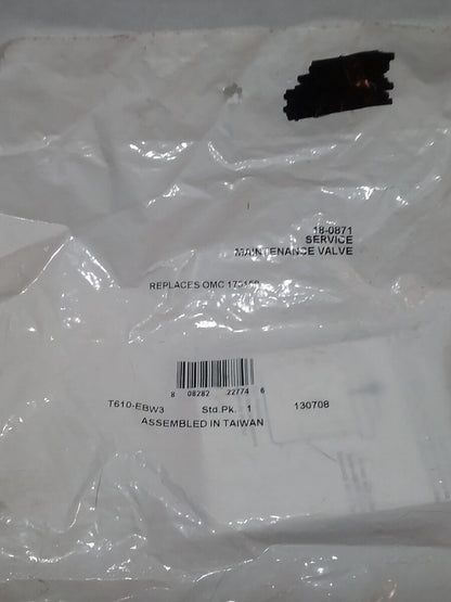 NEW OMC 18-0871 LEVER VALVE OMC QUIET RIDER 90 115 150HP